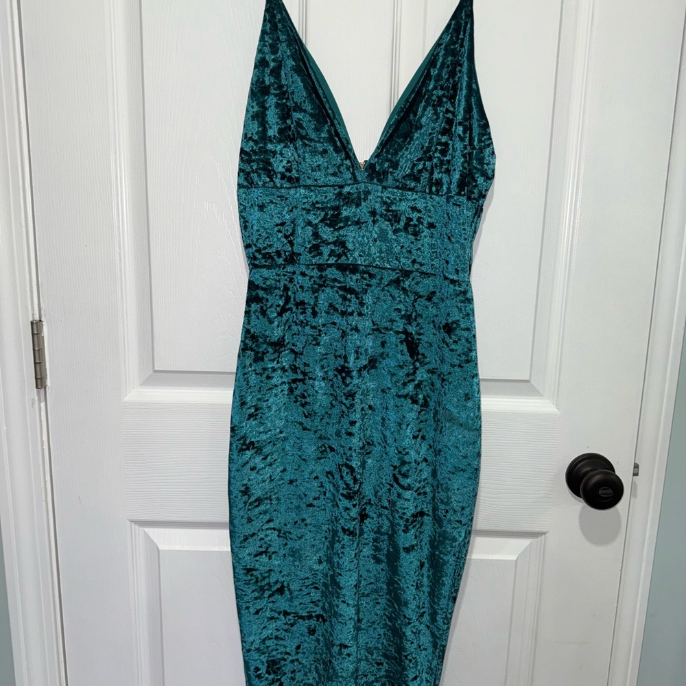 Fashion Nova Green Bodycon Dress